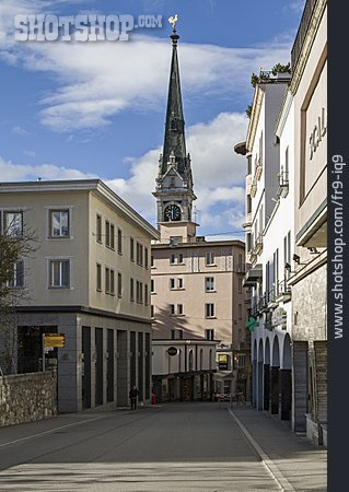
                Kirchturm, St. Moritz                   