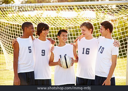 
                Teenager, Mannschaft, Fußballspieler                   