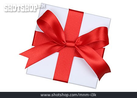 
                Geschenk, Rote Schleife, Weihnachtsgeschenk                   