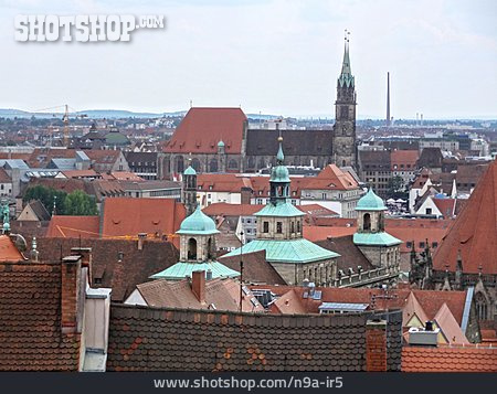 
                Stadtansicht, Altstadt, Nürnberg                   