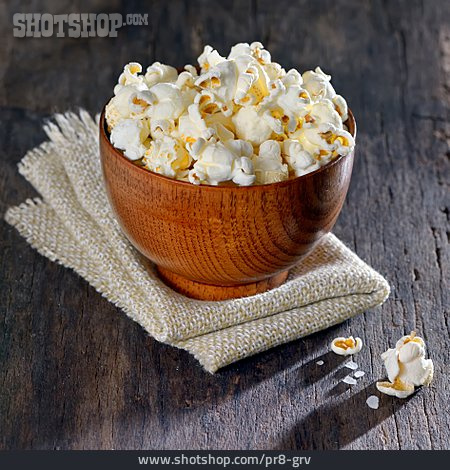 
                Schüssel, Popcorn                   