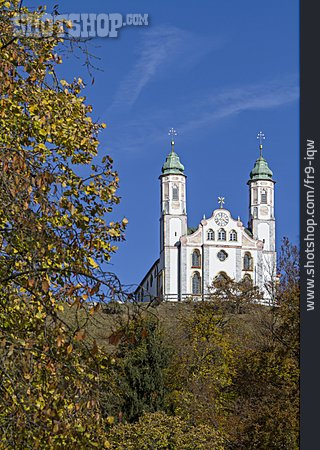 
                Kirche, Kalvarienberg, Bad Tölz, Heilig-kreuz-kirche                   
