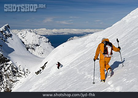 
                Wintersport, Trekking, Skibergsteigen, Andorja                   