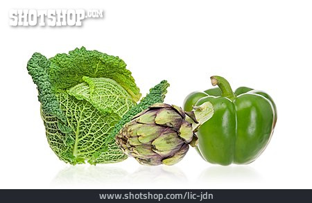 
                Gemüse, Paprika, Artischocke, Wirsing                   
