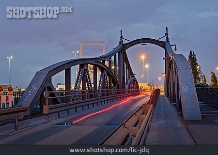 
                Brücke, Linn, Drehbrücke, Krefeld                   