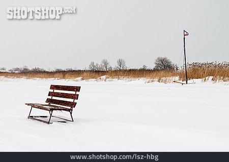 
                Winter, Bodden, Ahrenshoop, Fischland                   