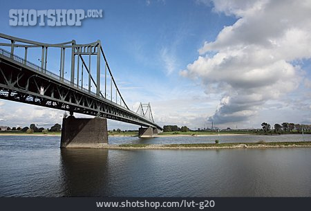 
                Brücke, Duisburg, Krefeld-uerdinger Brücke                   