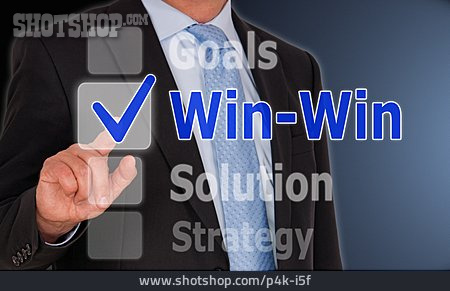 
                Business, Erfolg, Strategie, Win-win                   