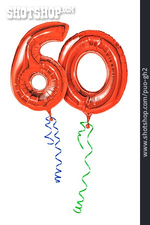 
                Geburtstag, 60                   