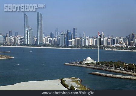 
                Stadtansicht, Skyline, Abu Dhabi                   