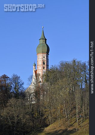 
                Kirche, Klosterkirche, Kloster Andechs                   