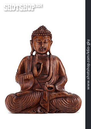 
                Holzfigur, Buddha, Buddhafigur                   