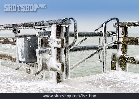 
                Winter, Ostsee, Seebrücke                   