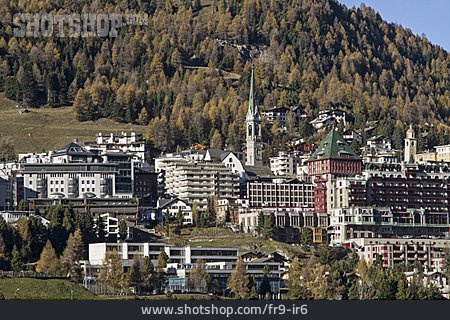
                Stadtansicht, St. Moritz                   