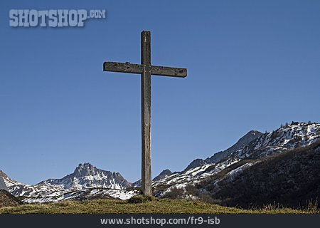 
                Gipfelkreuz, Gotthardmassiv                   