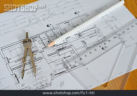 
                Bauzeichnung, Technische Zeichnung                   