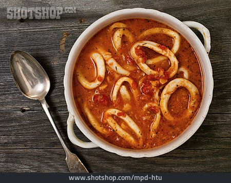 
                Suppe, Calamari, Bouillabaisse                   