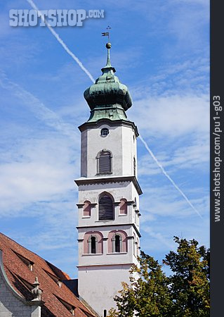 
                Kirche, Kirchturm, Lindau, St. Stephan                   
