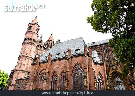 
                Kirche, Dom, Worms                   