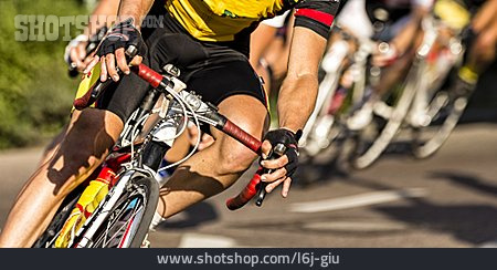 
                Radfahrer, Rennrad, Radrennen                   