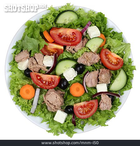 
                Salat, Salatteller, Thunfischsalat                   