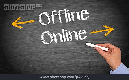 
                Internet, Online, Offline                   