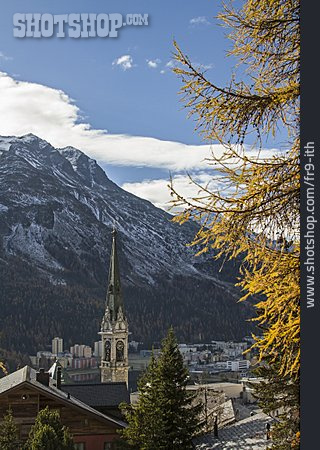 
                Glockenturm, St. Moritz                   