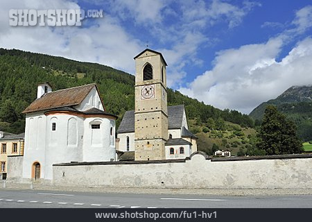 
                Schweiz, Val Müstair, Kloster St. Johann                   