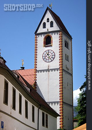 
                Kirche, Kloster, Füssen, Sankt Mang                   
