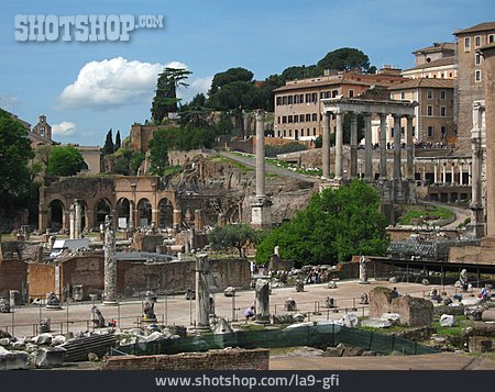 
                Forum Romanum, Ausgrabungsstätte                   
