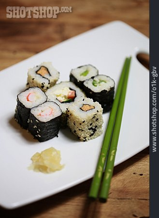 
                Sushi, Nigiri, Maki-sushi                   