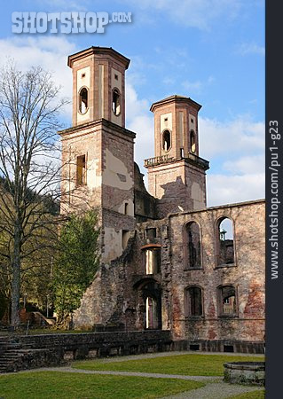 
                Kloster, Klosterruine, Frauenalb                   