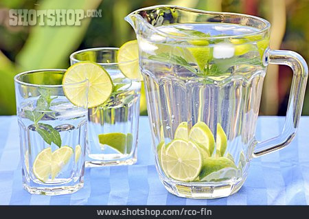 
                Erfrischung, Wasserglas, Limonade                   