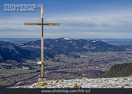 
                Gipfelkreuz, Oberbayern, Tegernseer Berge                   