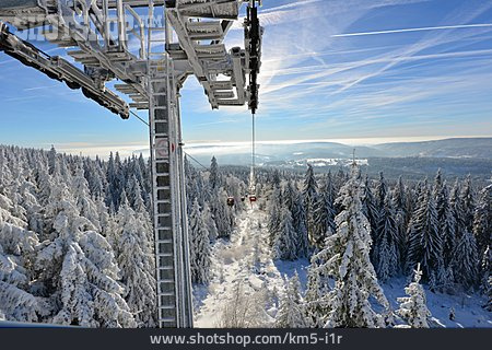 
                Skilift, Fichtelgebirge, Ochsenkopf                   