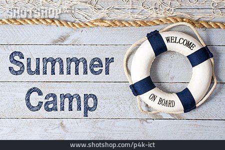 
                Willkommensgruß, Summer Camp                   