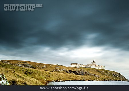 
                Leuchtturm, Schottland, Strathy Point                   