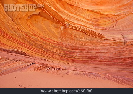 
                Sandstein, The Wave, Vermilion Cliffs                   