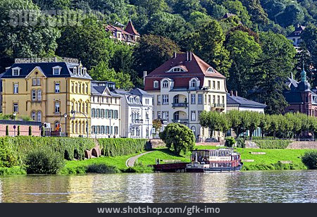 
                Heidelberg, Stadtvilla, Neckar                   