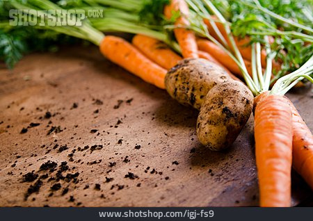 
                Karotten, Ernte, Kartoffeln                   