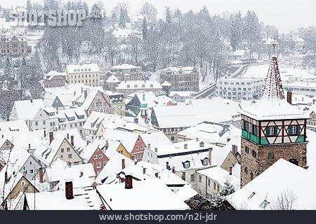 
                Winter, Altstadt, Kulmbach                   