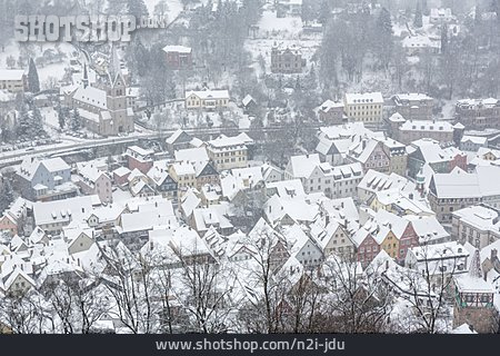 
                Winter, Altstadt, Kulmbach                   