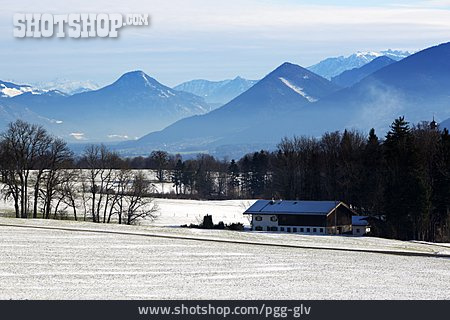 
                Winter, Alpen, Bayern                   