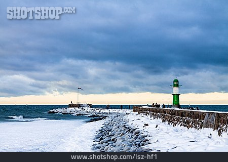 
                Leuchtturm, Ostsee, Mole                   