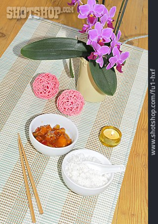 
                Asiatische Küche, Reisgericht, Chop Suey                   
