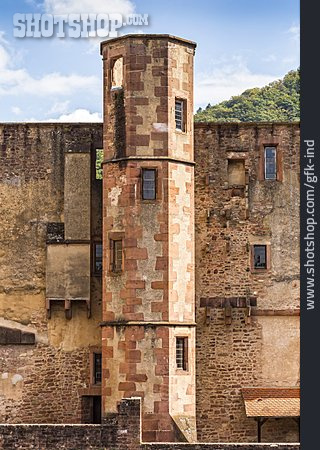 
                Turm, Heidelberger Schloss                   