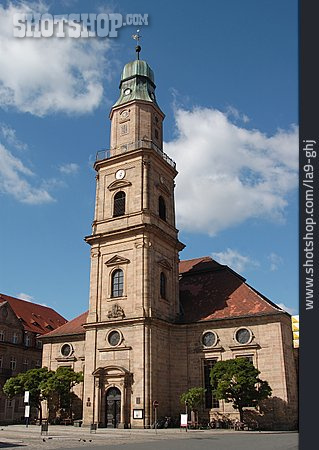 
                Kirche, Erlangen, Hugenottenkirche                   