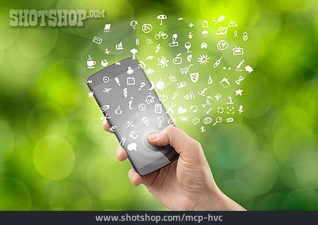 
                Icon, Smartphone, App                   