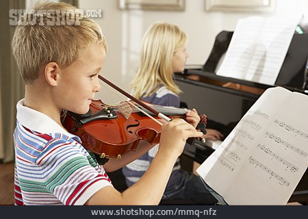 
                Playing Music, Music School, Music Students                   