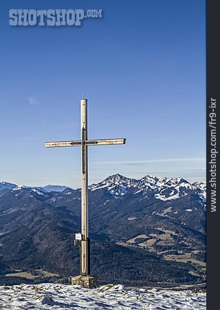 
                Gipfelkreuz, Bayrische Alpen, Tegernseer Berge                   
